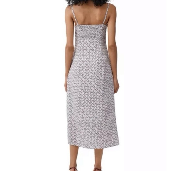 French Connection Aura Ditsy Print Verona Dress – Floral Midi, EUC - Picture 2 of 9